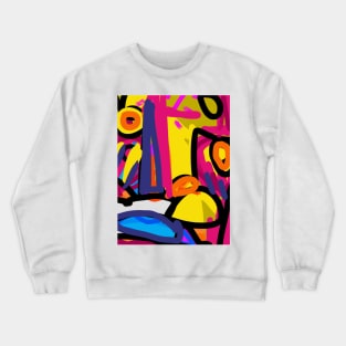 face Crewneck Sweatshirt